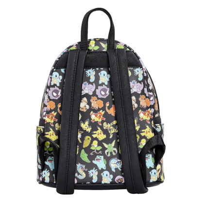 Loungefly - Zainetto - Pokémon - Multi character all over print