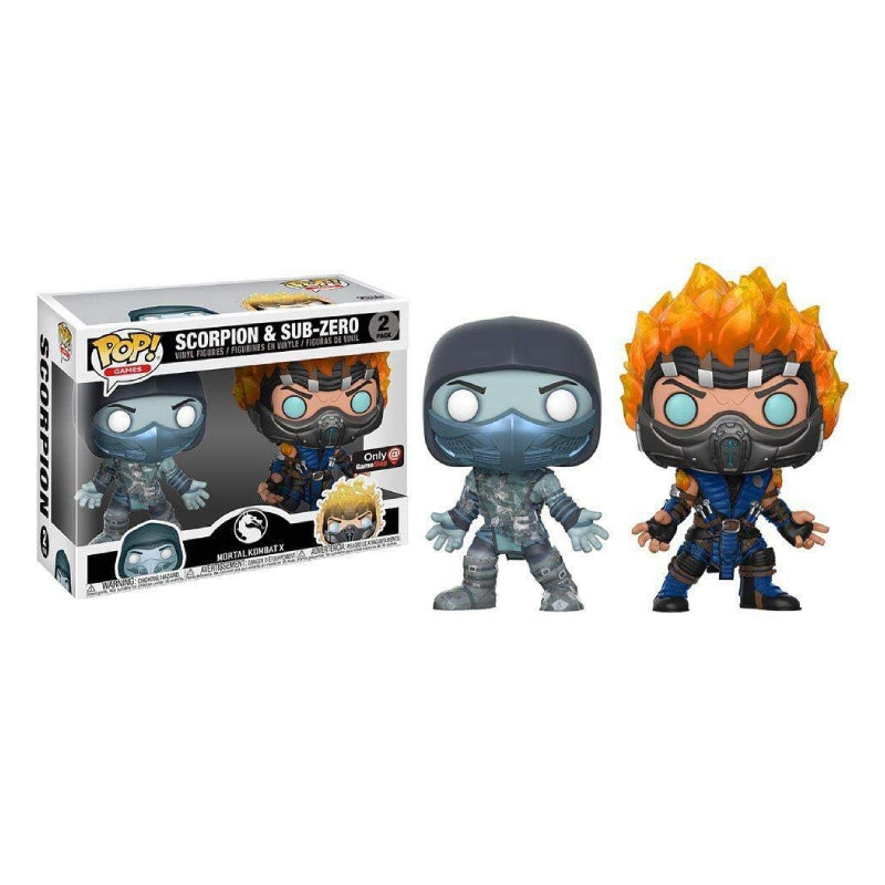 Funko POP! - Mortal Kombat - 2pack Scorpion e Sub-Zero