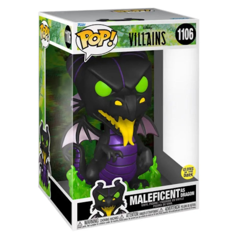 Funko POP! - La bella addormentata nel bosco - Maleficent as dragon GITD 1106