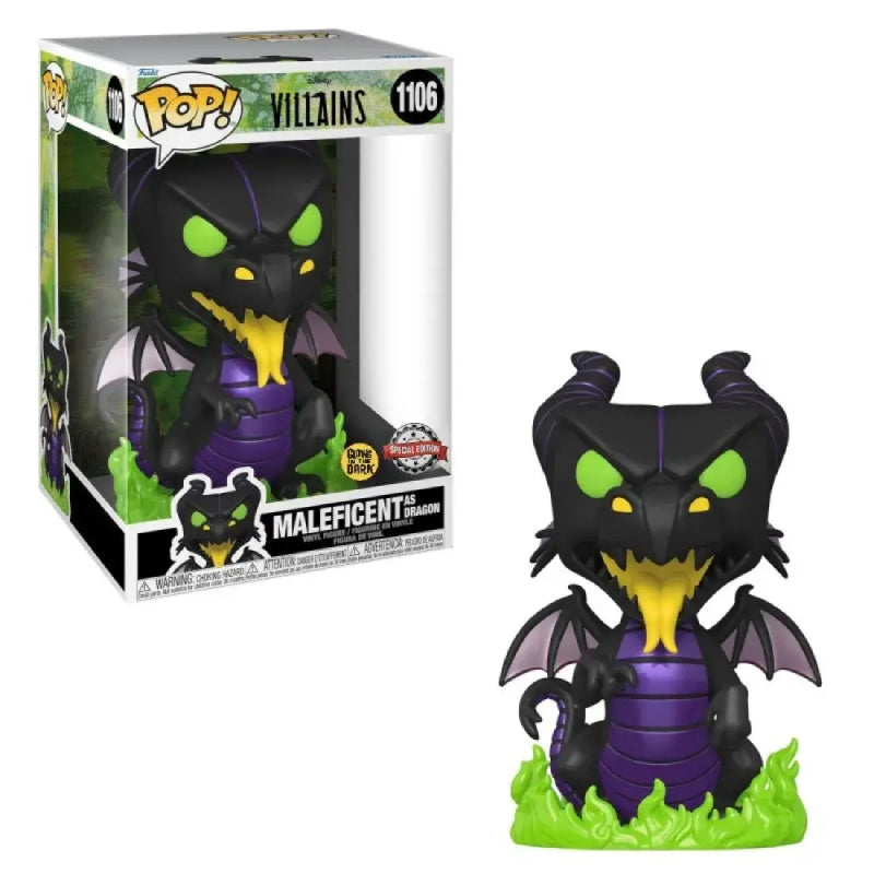 Funko POP! - La bella addormentata nel bosco - Maleficent as dragon GITD 1106