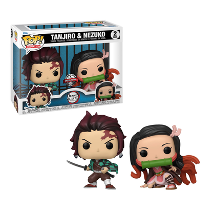 Funko POP! - Demon Slayer - 2pack Tanjiro e Nezuko