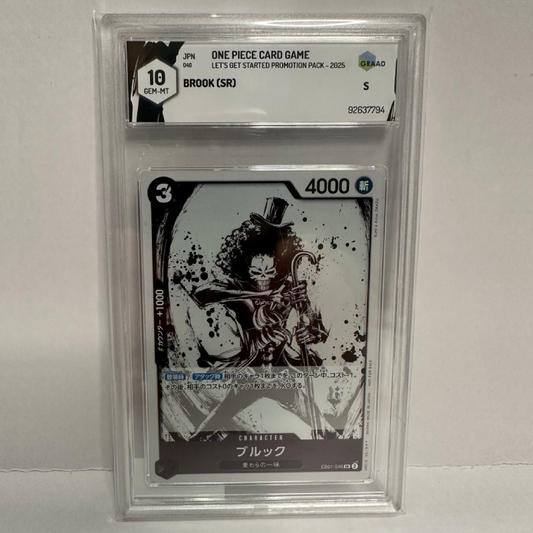 One Piece Card Game - GRAAD - Brook (Promo) GRAAD 10 (JAP)