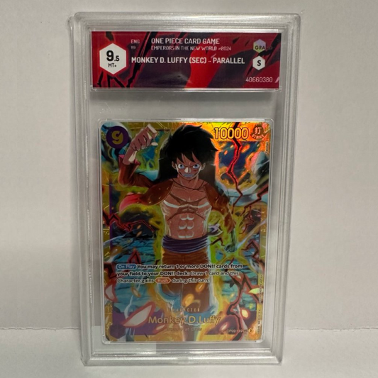 One Piece Card Game - GRAAD - Monkey D. Luffy (Emperors in the new world 2024) GRAAD 9.5 (ENG)