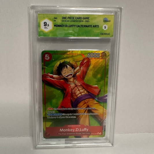One Piece Card Game - GRAAD - Monkey D. Luffy (Starter Deck EX Gear 5) GRAAD 9,5 (ENG)