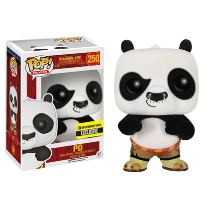 Funko POP! - Kung Fu Panda - Po Flocked 250