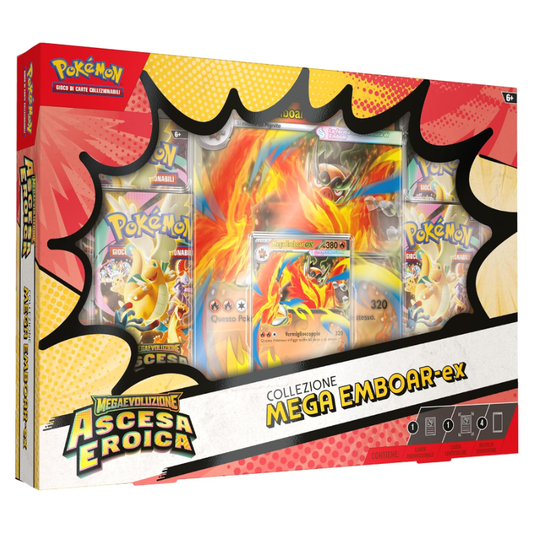 Pokémon - Ascesa Eroica - Collezione Mega Emboar EX (IT)