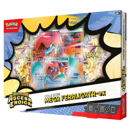 Pokémon - Ascesa Eroica - Collezione Mega Feraligatr EX (IT)