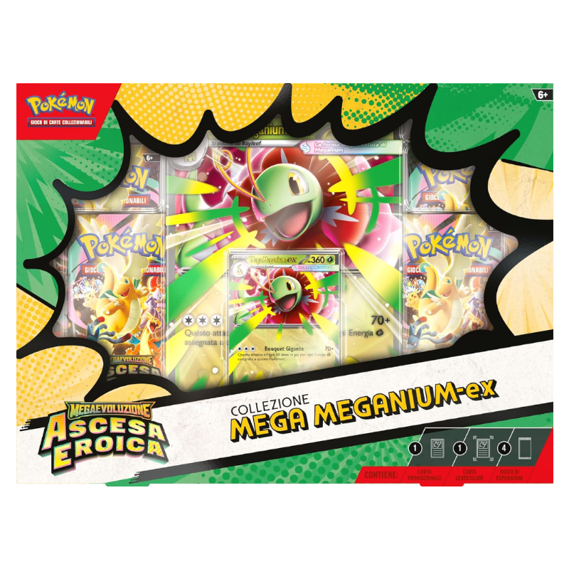 Pokémon - Ascesa Eroica - Collezione Mega Meganium EX (IT)