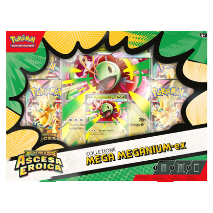 Pokémon - Ascesa Eroica - Collezione Mega Meganium EX (IT)