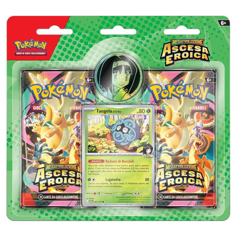Pokémon - Ascesa Eroica - Collezione con moneta di Erika (IT)