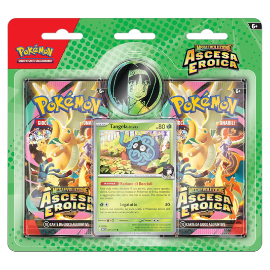 Pokémon - Ascesa Eroica - Collezione con moneta di Erika (IT)