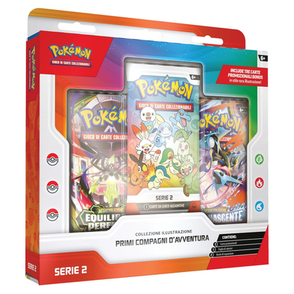 Pokémon - Collezione Illustrazione Primi compagni d'avventura Serie 2 (IT)