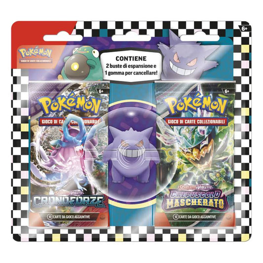 Pokémon - Collezione con gomma per cancellare di Gengar (IT)