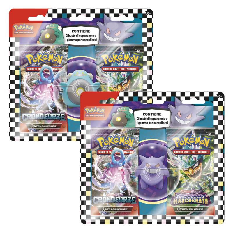 Pokémon - Collezione con gomma per cancellare di Gengar (IT)