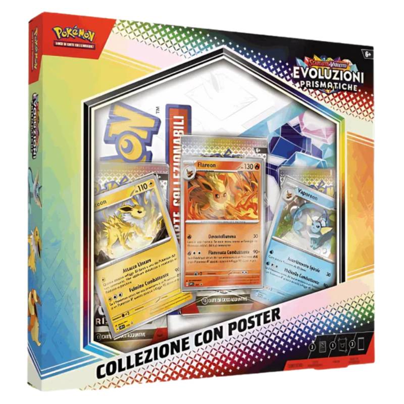 Pokémon - Evoluzioni Prismatiche - Collezione con poster (IT)