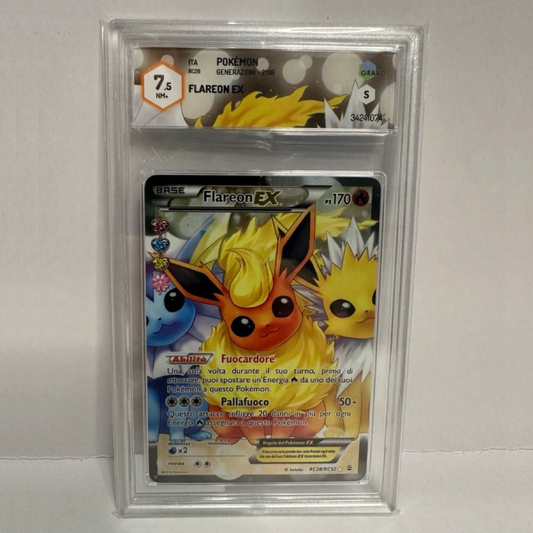 Pokémon - GRAAD - Flareon EX (Generazioni 2016) GRAAD 7,5 (IT)