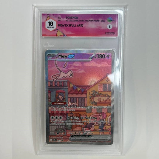 Pokémon - GRAAD - Mew EX (151 Collezione Ultra Premium Promo 2023) GRAAD 10 (IT)