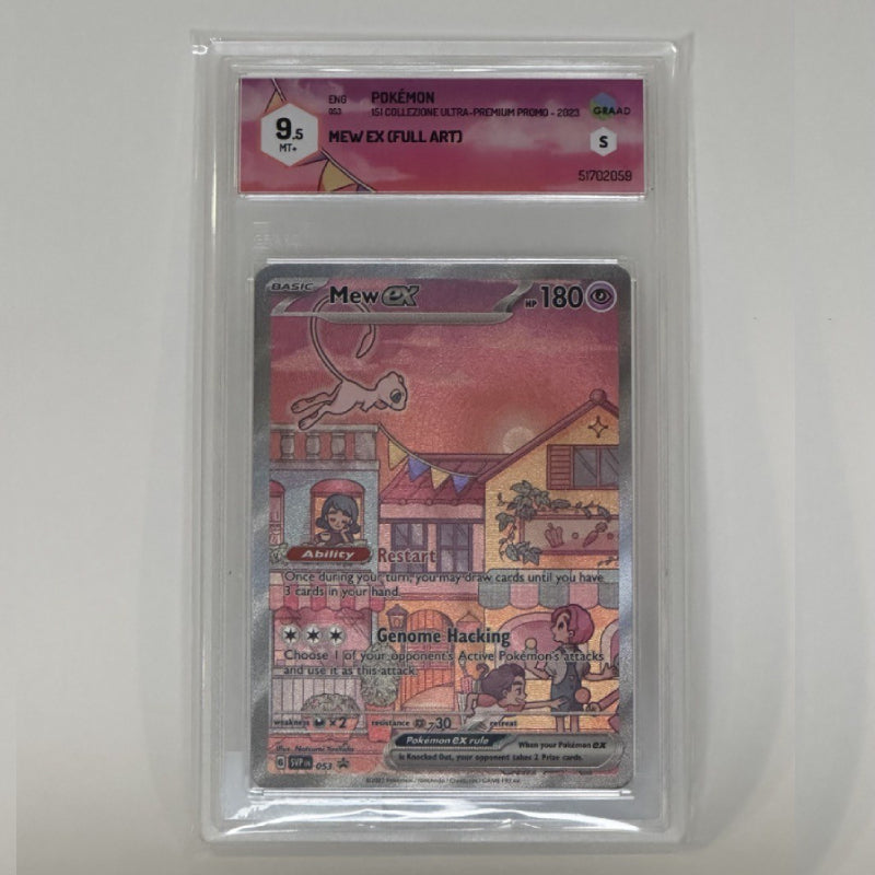 Pokémon - GRAAD -  Mew EX (151 Collezione Ultra Premium Promo 2023) GRAAD 9.5 (ENG)