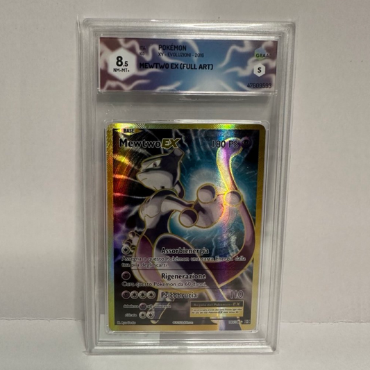 Pokémon - GRAAD - Mewtwo EX (Evoluzioni 2016) GRAAD 8.5 (IT)