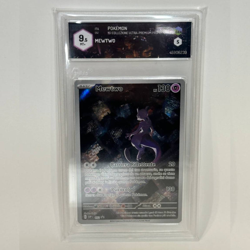 Pokémon - GRAAD - Mewtwo (151 Collezione Ultra Premium Promo 2023) GRAAD 9.5 (IT)