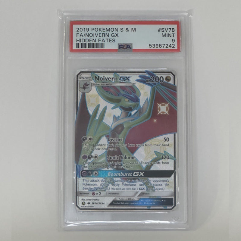 Pokémon - GRAAD -  Noivern GX (Destino sfuggente) PSA 9 (ENG)