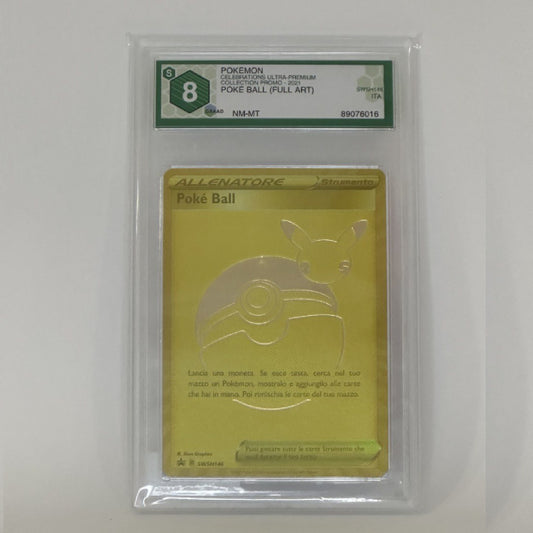 Pokémon - GRAAD - Poké Ball (Gran Festa Collezione Ultra Premium Promo 2021) GRAAD 8 (IT)