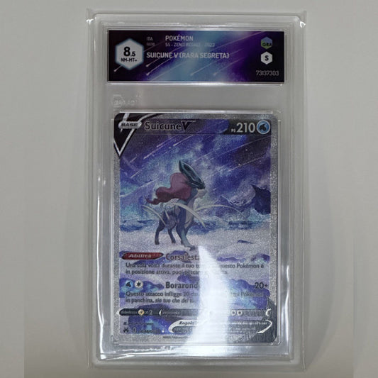 Pokémon - GRAAD - Suicune V (Zenit Regale 2023) GRAAD 8.5 (IT)
