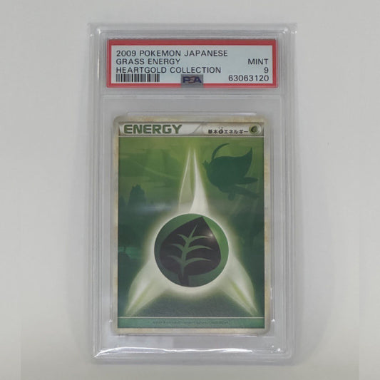 Pokémon - PSA - Energia erba (HeartGold & SoulSilver 209) PSA 9 (JAP)
