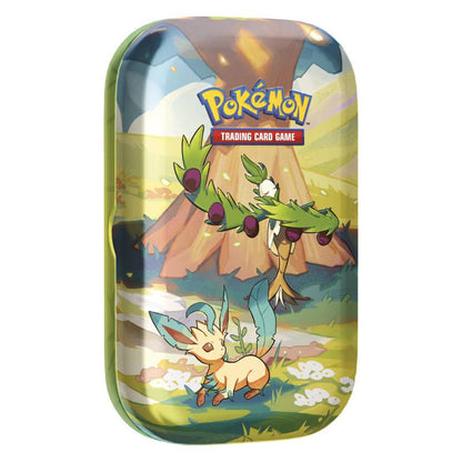 Pokémon - Paldea Sfavillante - Mini Tin Arboliva e Leafeon (IT)