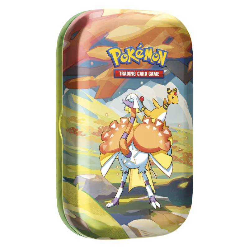 Pokémon - Paldea Sfavillante - Mini Tin Espathra e Ampharos (IT)