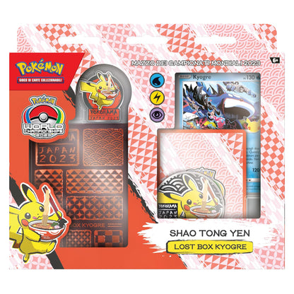 Pokémon - Mazzo dei Campionati Mondiali 2023 - Shao Tong Yen Lost Box Kyogre (IT)