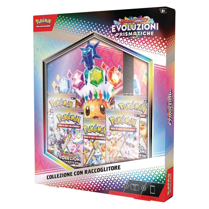 Pokémon - Evoluzioni Prismatiche - Collezione con raccoglitore (IT)