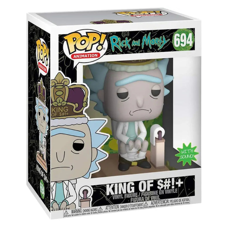 Funko POP! - Rick e Morty - King of $#!+ 694