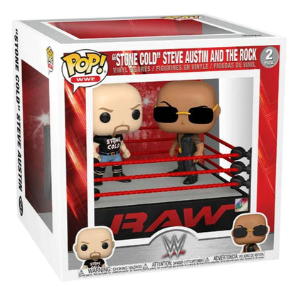 Funko POP! - WWE - "Stone Cold" Steve Austin and The Rock