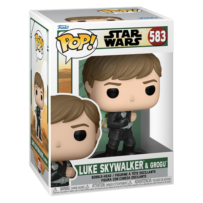 Funko POP! - Star Wars - Luke Skywalker e Grogu 583