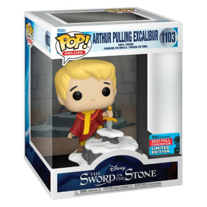 Funko POP! - La spada nella roccia - Arthur pulling Excalibur 1103