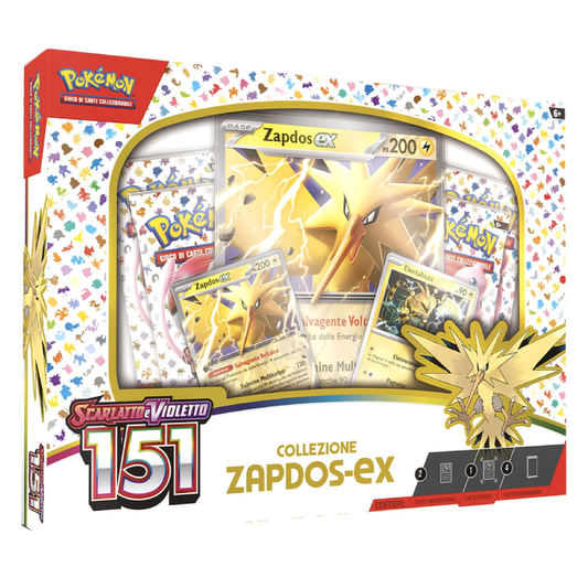 Pokémon - Scarlatto e Violetto 151 - Collezione Zapdos EX (IT)