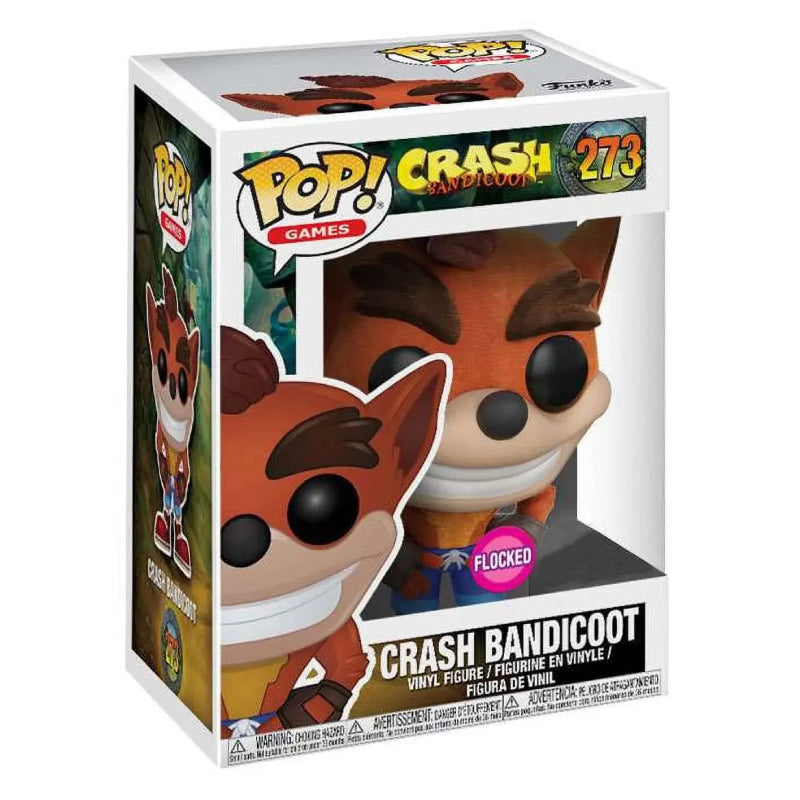 Funko POP! - Crash Bandicoot - Crash Bandicoot Flocked 273