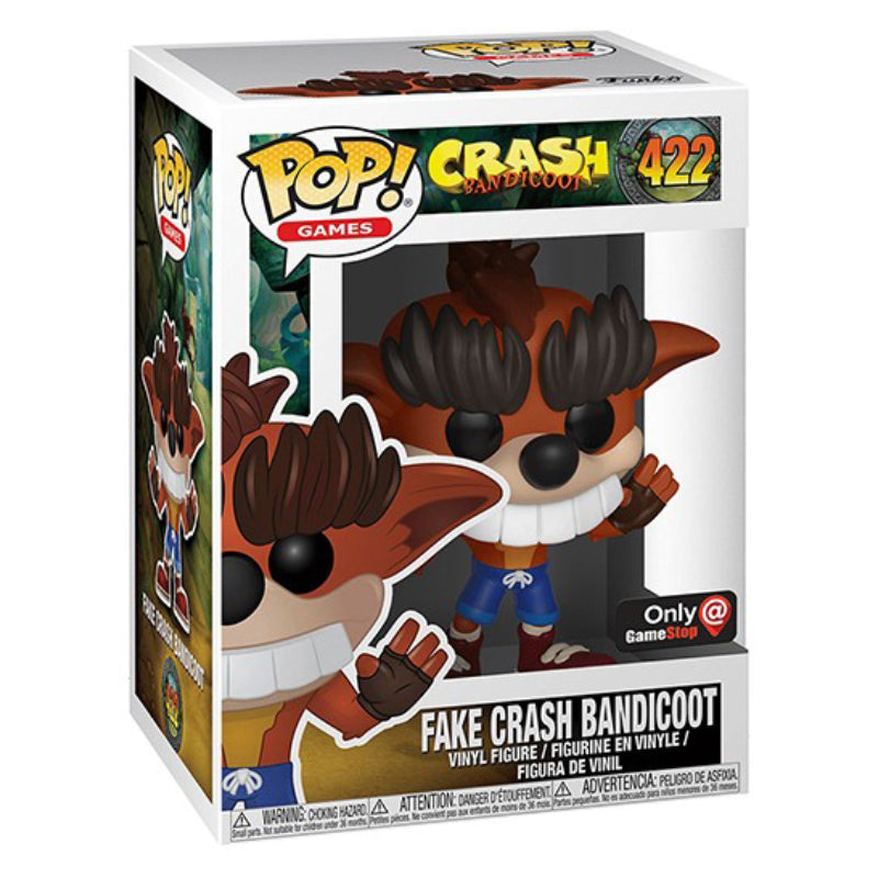 Funko POP! - Crash Bandicoot - Fake Crash Bandicoot 422