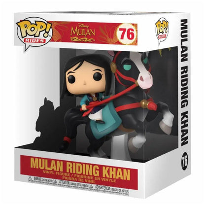 Funko POP! - Mulan - Mulan riding Khan 76