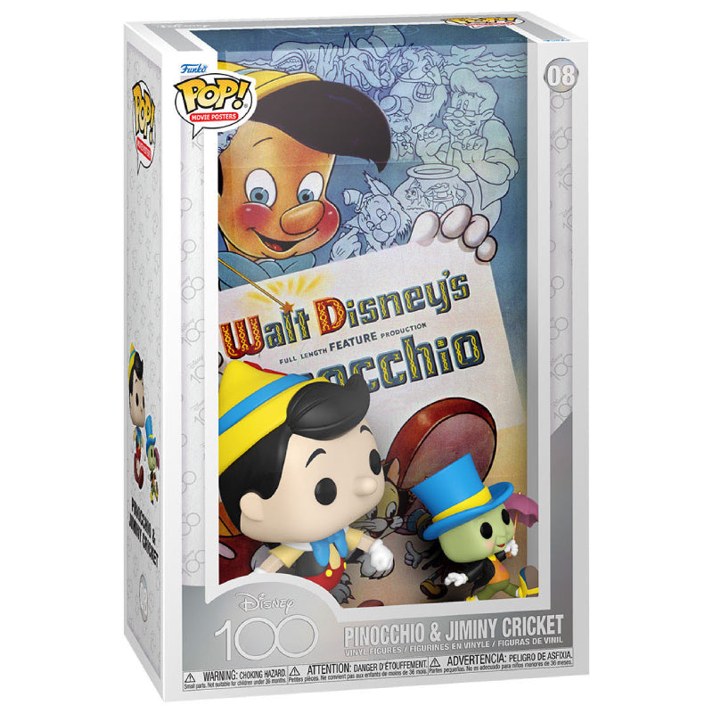 Funko POP! - Pinocchio - Pinocchio e Jiminy Cricket 08