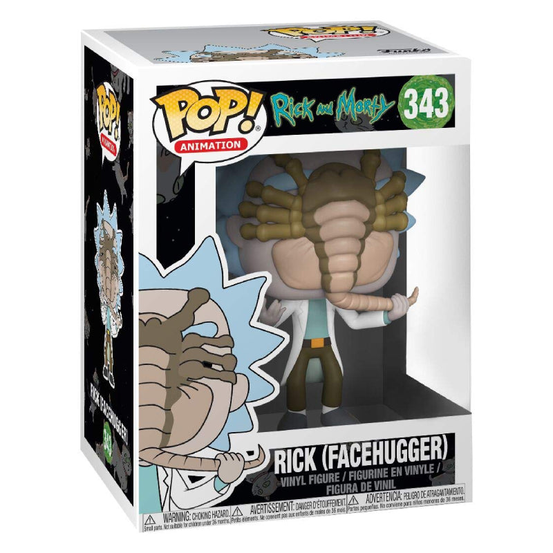 Funko POP! - Rick e Morty - Rick (Facehugger) 343