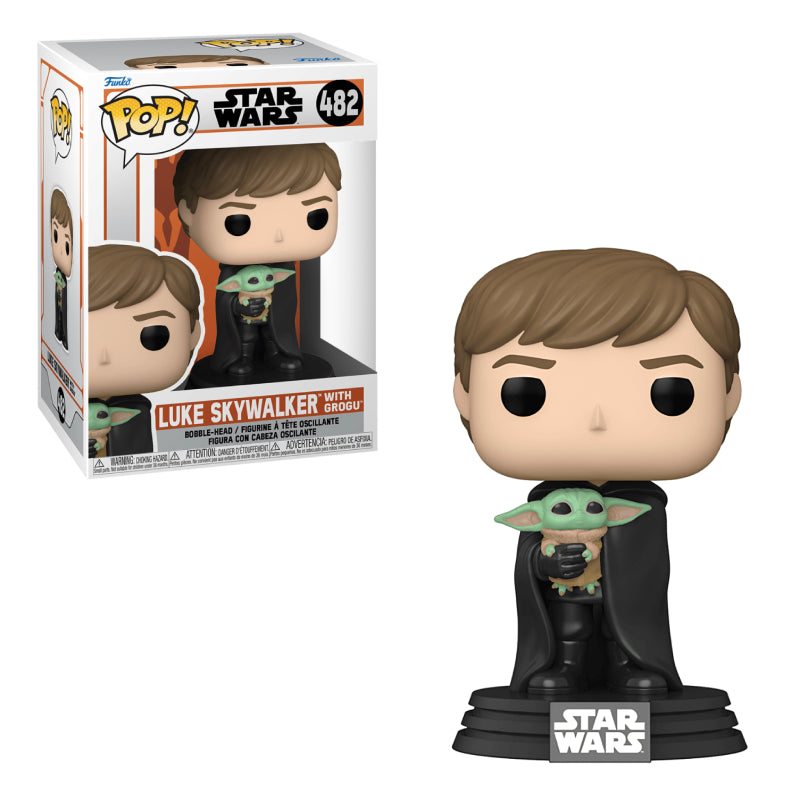 Funko POP! - Star Wars - Luke Skywalker with Grogu 482