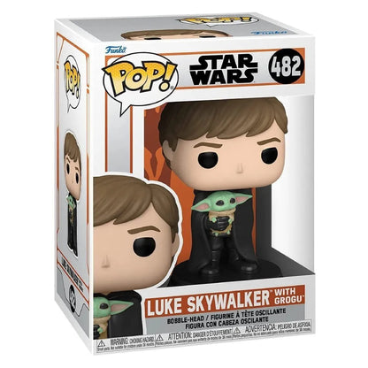 Funko POP! - Star Wars - Luke Skywalker with Grogu 482