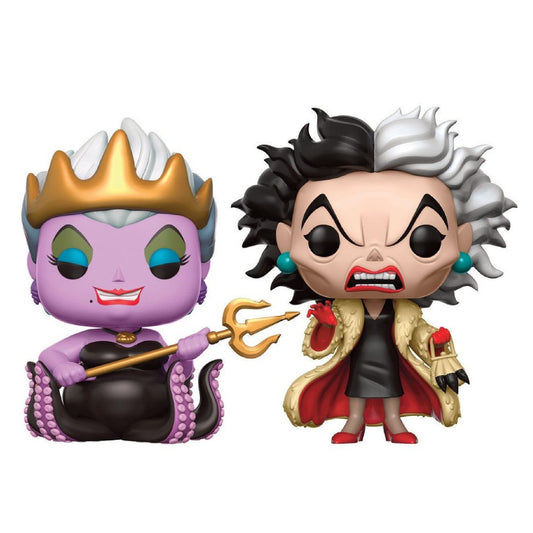 Funko POP! -  La sirenetta/La carica dei 101 - Ursula with Cruella De Vil